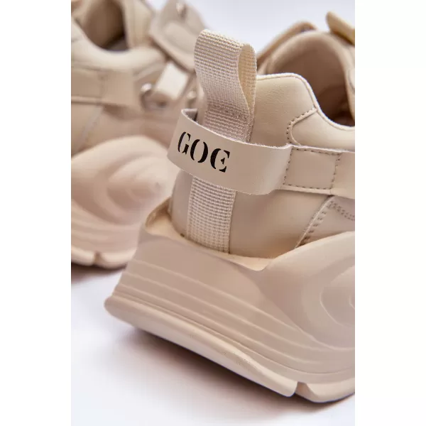  Dámske športové topánky GOE MM2N4015 BEIGE 