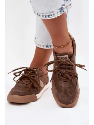 Dámske tenisky BIG STAR SHOES UU274002 BROWN/BEIGE