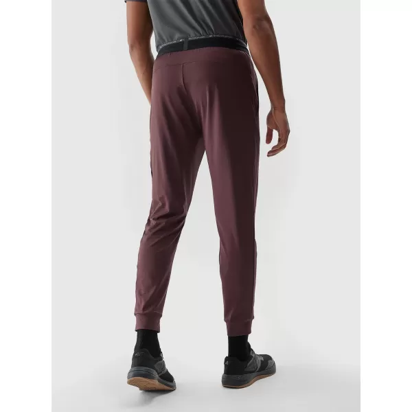  Pánske nohavice 4F WAW25TTROM1251 DARK BROWN 