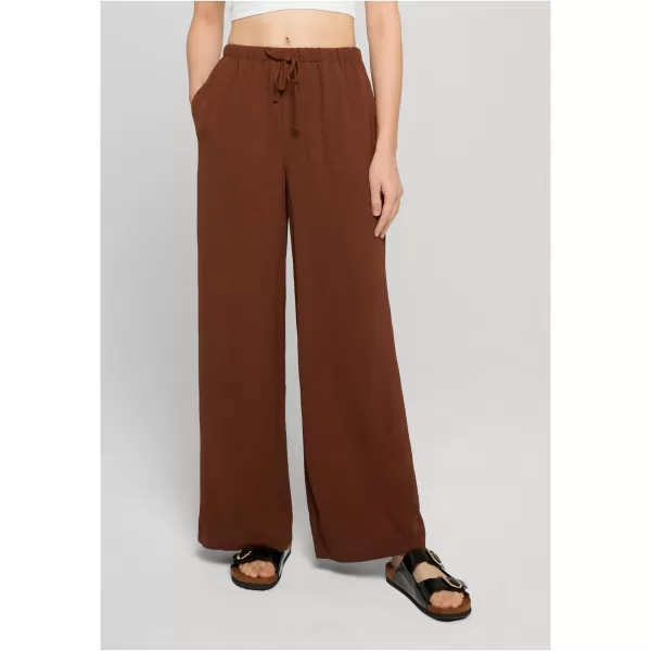  Dámske nohavice URBAN CLASSICS TB7500-21859 CINNAMON BROWN 