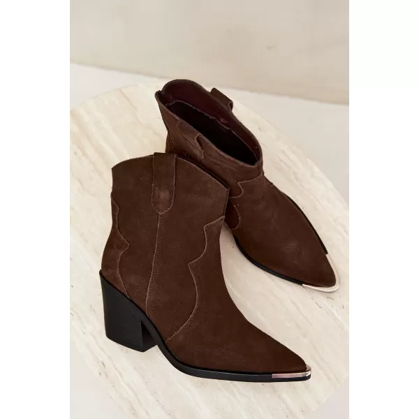  Dámske čižmy BOTO 6397/A BROWN 