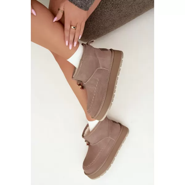  Dámske topánky BIG STAR SHOES UU274679 BEIGE 