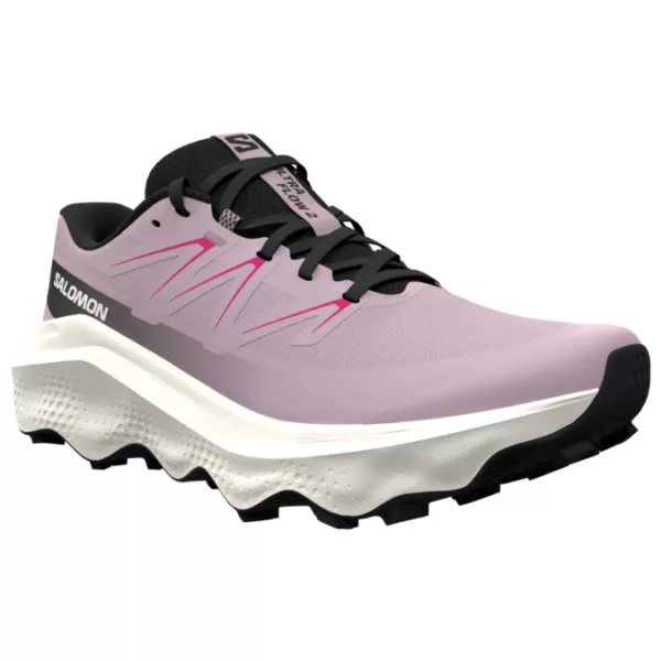  Dámske topánky SALOMON ULTRA FLOW 2 L45474100 VANILLA ICE/DAWN PINK/BLACK 
