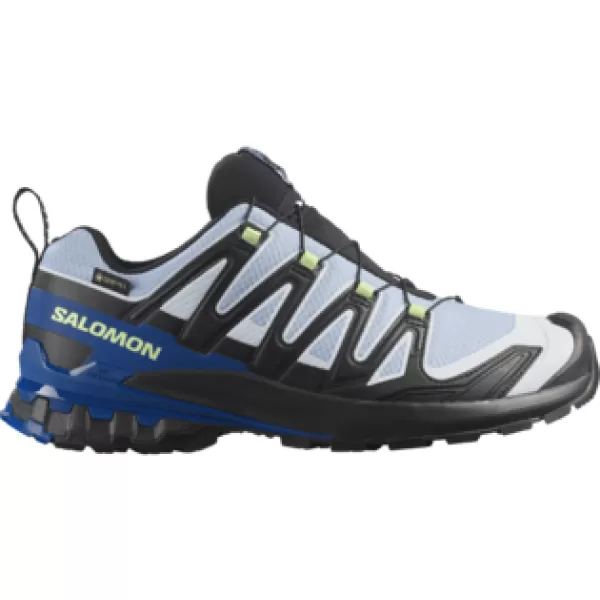  Pánske topánky SALOMON XA PRO 3D V9 GORE-TEX STORM L45486500 BLACK/BRUNNERA BLUE/SURF THE WEB 