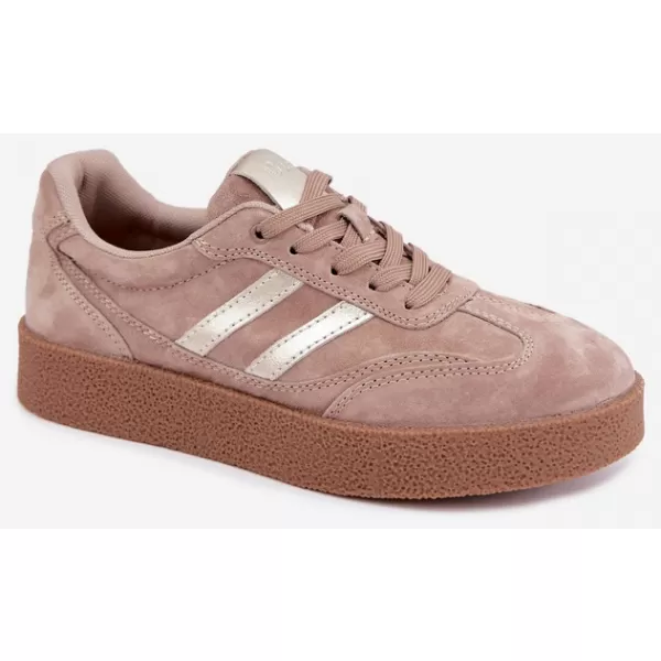  Dámske tenisky D&A LR62-7107 BROWN 