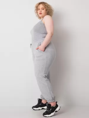Dámske tepláky BASIC FEEL GOOD RV-DR-6331.86 GRAY