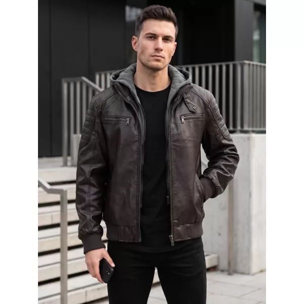  Pánska bunda DSTREET TX5136 HNEDÁ 