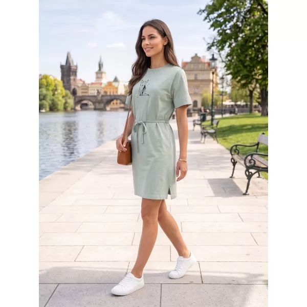  Dámske šaty ALTISPORT ALW091816 SAGE 