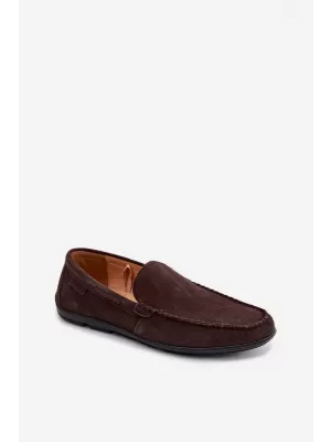 Pánske mokasíny BIG STAR SHOES TT174202 BROWN/BEIGE
