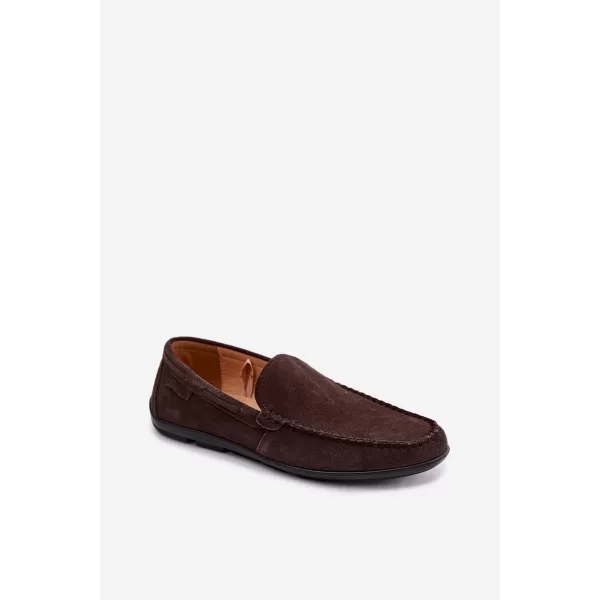  Pánske mokasíny BIG STAR SHOES TT174202 BROWN/BEIGE 