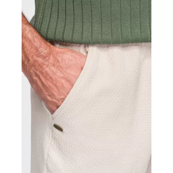  Pánske nohavice OMBRE OM-PACP-0310 OFF-WHITE 