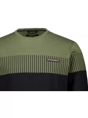 Pánske tričko ALTISPORT IGGY MILITARY