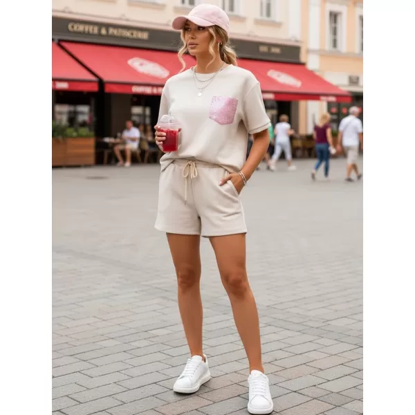  Dámske súpravy DSTREET AY1187 BÉŽOVÁ 