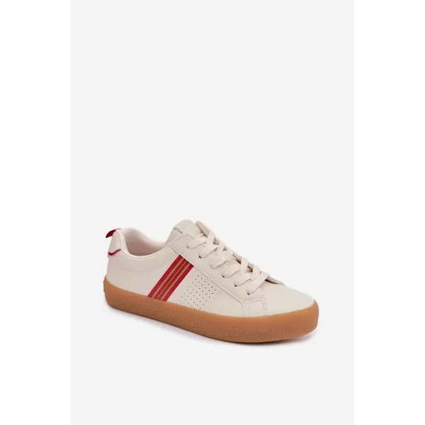  Dámske tenisky BIG STAR SHOES TT274307 BEIGE 