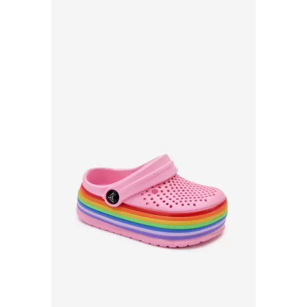  Detské šľapky BOTO D2016/D2015 PINK 