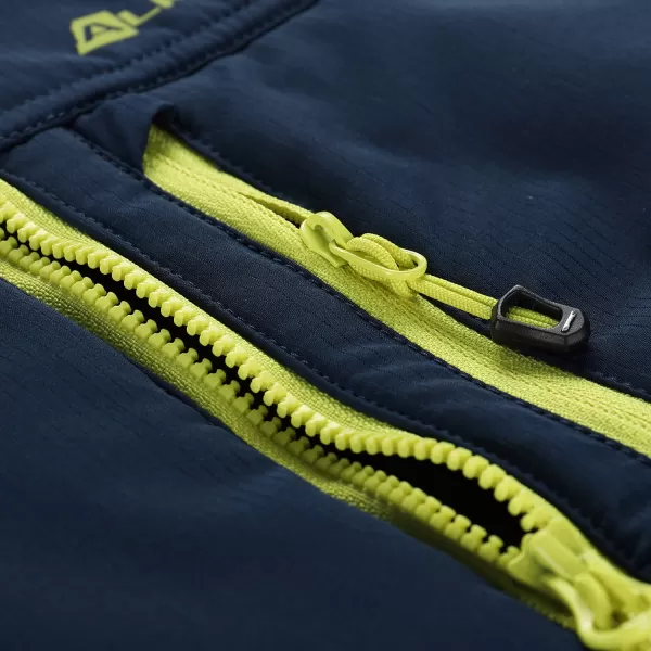  Detská vesta ALPINE PRO NERCO MOONLIT OCEAN 