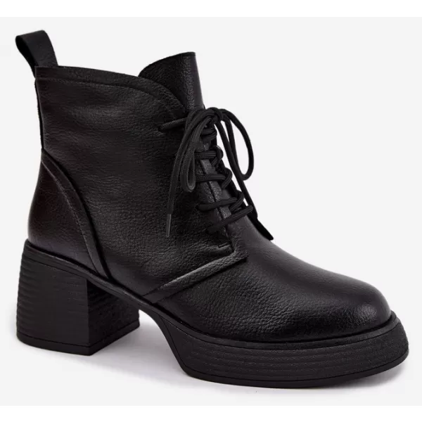  Dámske čižmy D&A CR62-3368 BLACK 