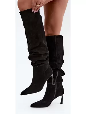 Dámske čižmy VINCEZA 89170 BLACK