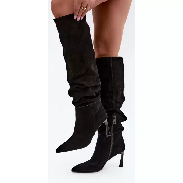  Dámske čižmy VINCEZA 89170 BLACK 
