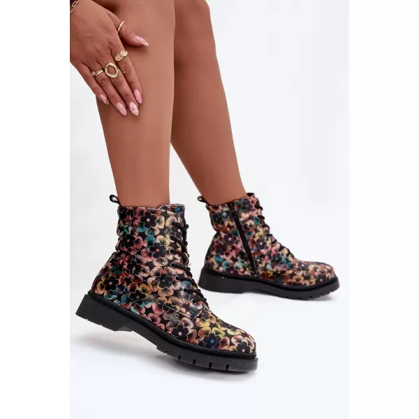  Dámske členkové topánky ARTIKER 57C1050 MULTICOLOR 