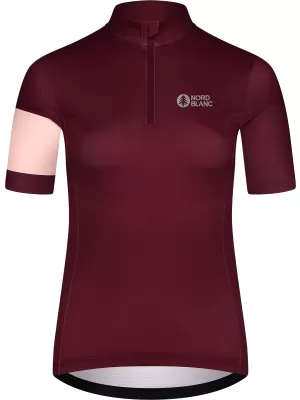 Dámsky cyklo dres NORDBLANC ENTHUSIAST NBSLF8084 ČERVENÁ