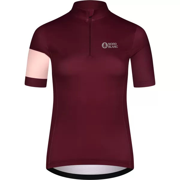 Dámsky cyklo dres NORDBLANC ENTHUSIAST NBSLF8084 ČERVENÁ 