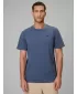 Pánske tričko 4F WAW25TTSHM2401 DENIM