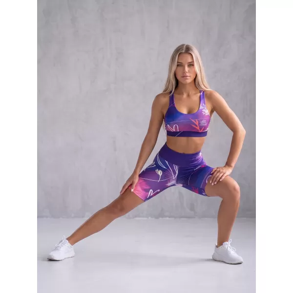  Dámske legíny nad kolená premium (nové veľkosti) ALTISPORT VOJ/ALW083LEG06 FIALOVÁ 
