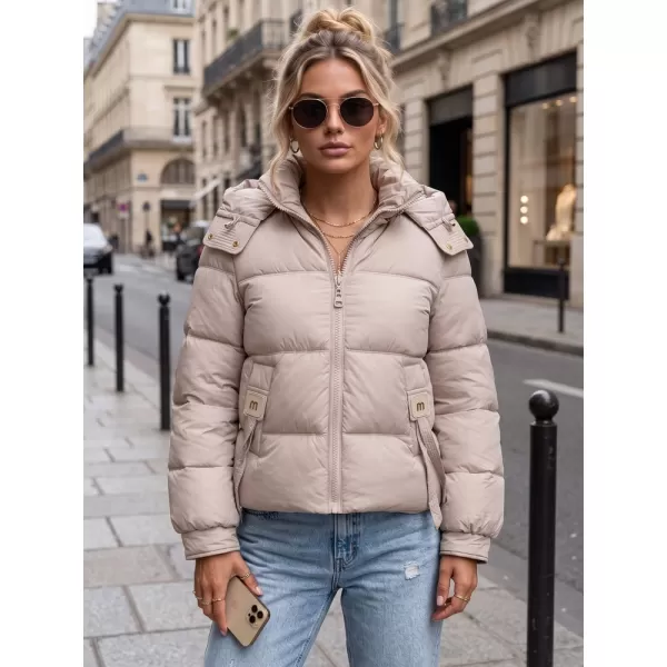  Dámska bunda DSTREET TY5746 BÉŽOVÁ 