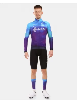 Pánsky cyklo dres KILPI VULCANO-M BLU MODRÁ