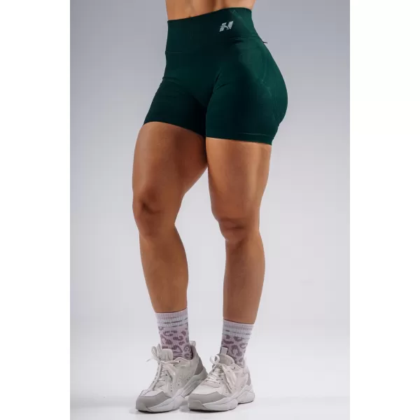 Extra push-up šortky NEBBIA PRIMAL 857 DARK GREEN 