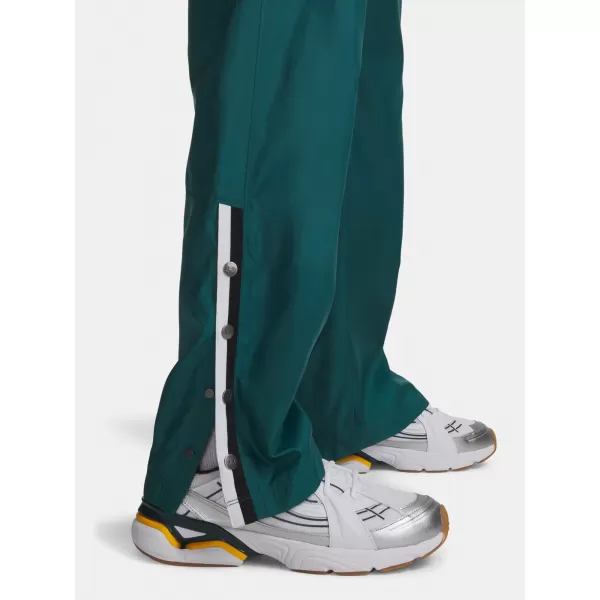 Pánske nohavice UNDER ARMOUR UA ICON SW WOVEN PANTS 6009445-338 ZELENÁ 