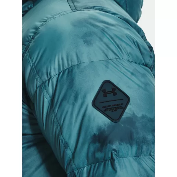  Pánska bunda UNDER ARMOUR UA STORM CGI DOWN PRINTED STORM JKT 1365809-413 MODRÁ 