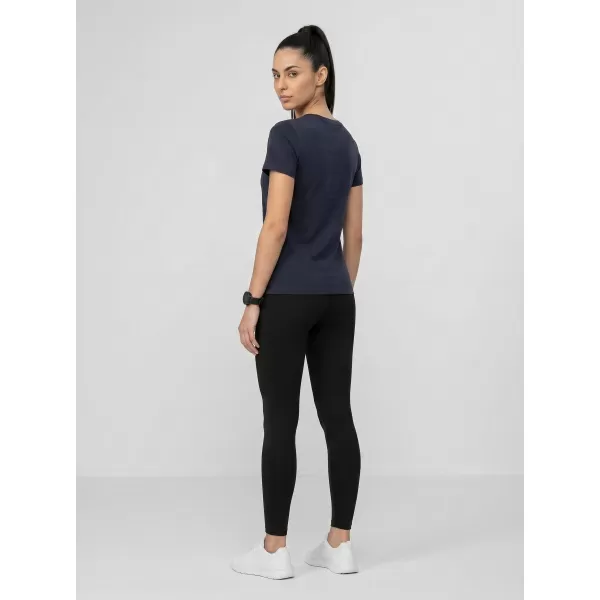  Dámske tričko 4F WMM00TTSHF3309 NAVY 