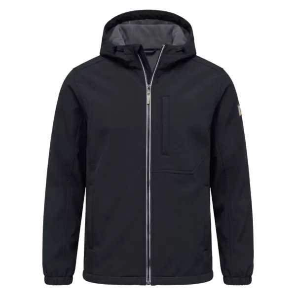  Pánska softshellová bunda OMBRE C581 BLACK 