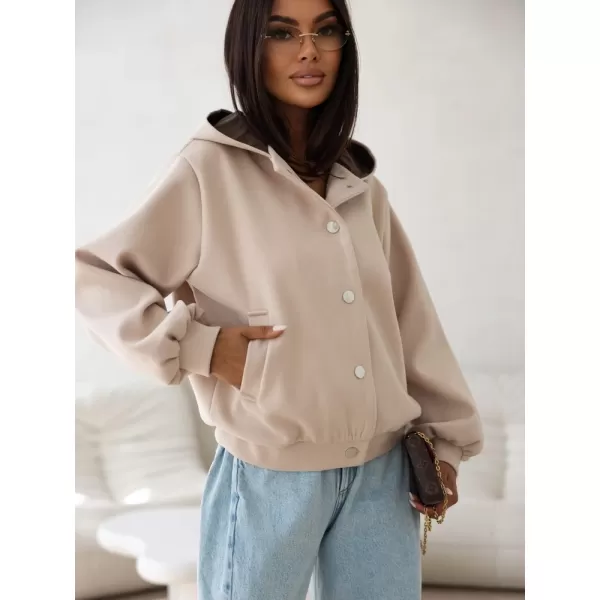 Dámska bunda DSTREET TY5927 BÉŽOVÁ 