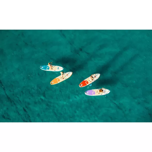  Paddleboard SKIFFO RIVAGE LAVA ČERVENÁ/BIELA 