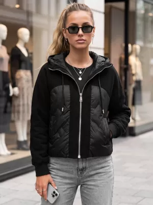 Dámska bunda DSTREET TY6093 ČIERNA