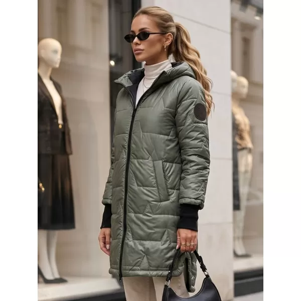  Dámska bunda DSTREET TY5789 ZELENÁ 