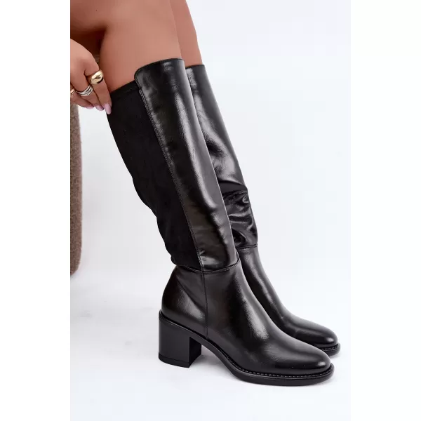  Dámske čižmy VINCEZA 58652 BLACK 