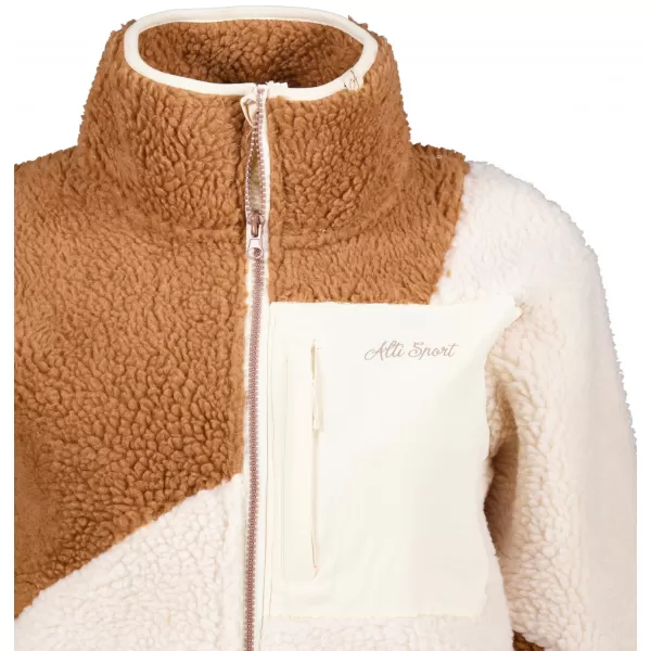 Dámska fleece mikina ALTISPORT IVONA BÉŽOVÁ 