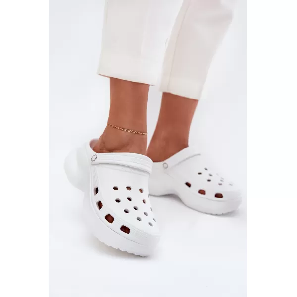  Dámske šľapky BIG STAR SHOES RR274A119 WHITE 