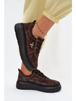 Dámske tenisky VINCEZA 41523 BROWN