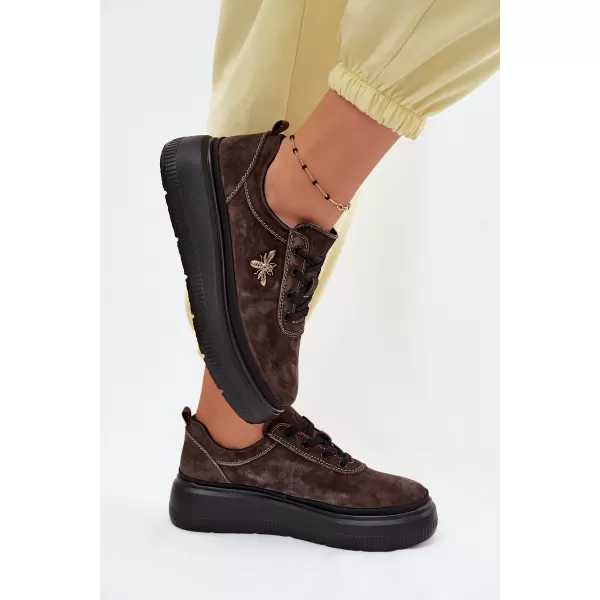 Dámske tenisky VINCEZA 41523 BROWN 