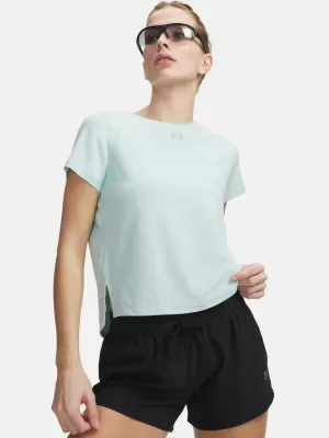 Dámske tričko UNDER ARMOUR VELOCITI PRO SHORTSLEEVE 6009536-703 ZELENÁ