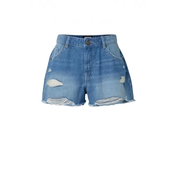  Dámske kraťasy URBAN CLASSICS TB8193 LIGHT BLUE WASHED 