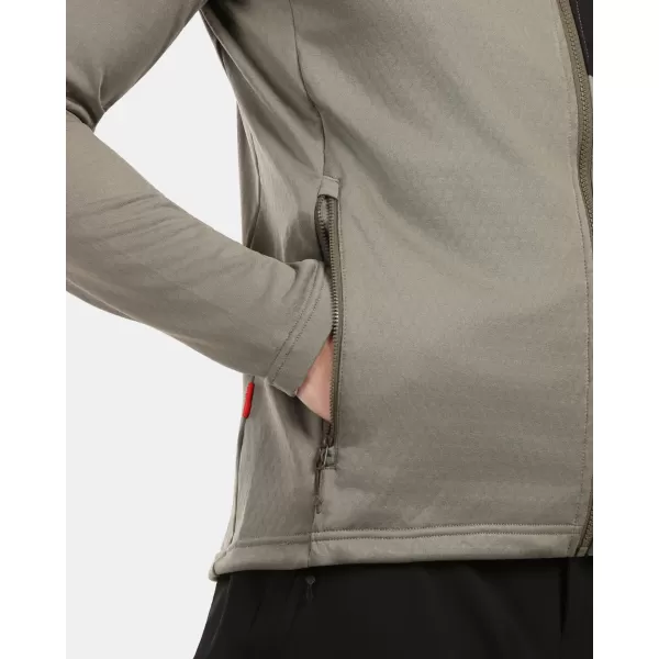  Pánska fleece mikina KILPI SEVELEN-M 1M0202KI ZELENÁ 
