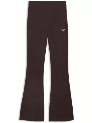 Dámske legíny PUMA ESS HIGH-WAIST FLARED LEGGINGS 63154233 CHOCOLATE FONDUE