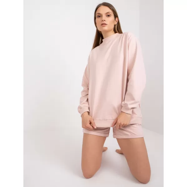  Dámska mikina BASIC FEEL GOOD AP-BL-A-R001 BRIGHT PINK 