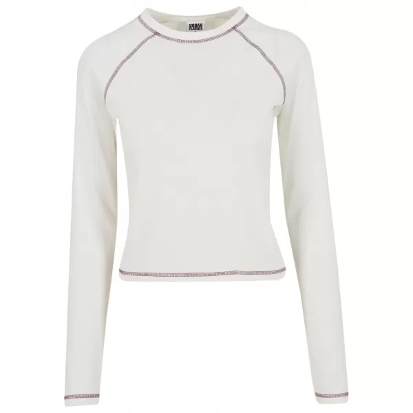  Dámske tričko URBAN CLASSICS TB7730 OFF WHITE 